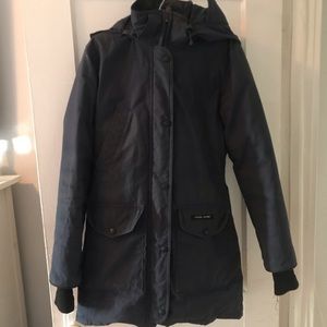 Navy Canada goose jacket